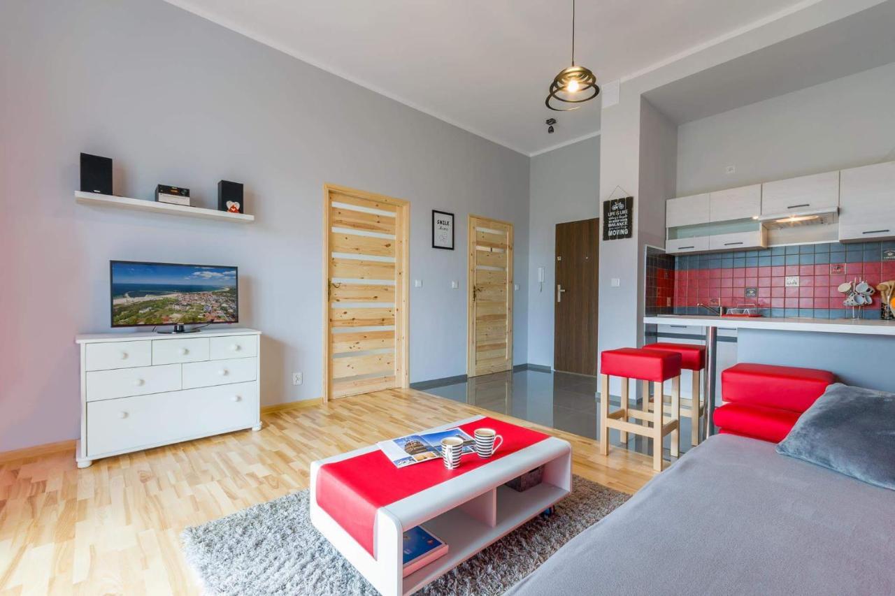 Przytulny Apartamencik Darlowko Exteriör bild